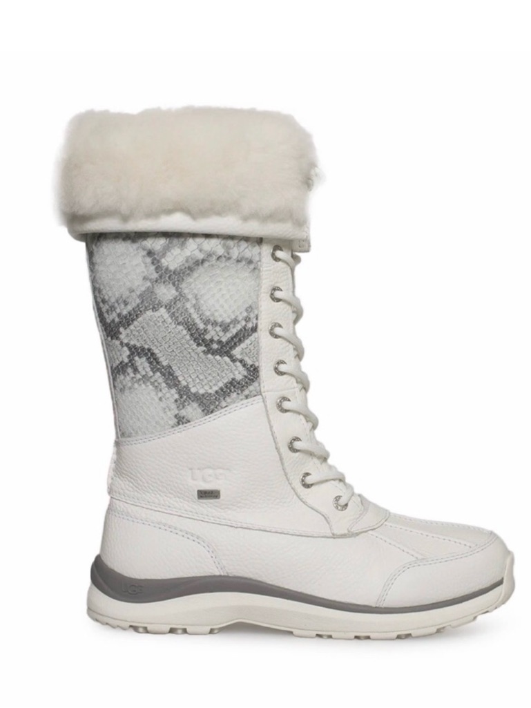 Ugg Adirondack Tall Boot Iii Women's Lace-Up Shearling Winter Boots
